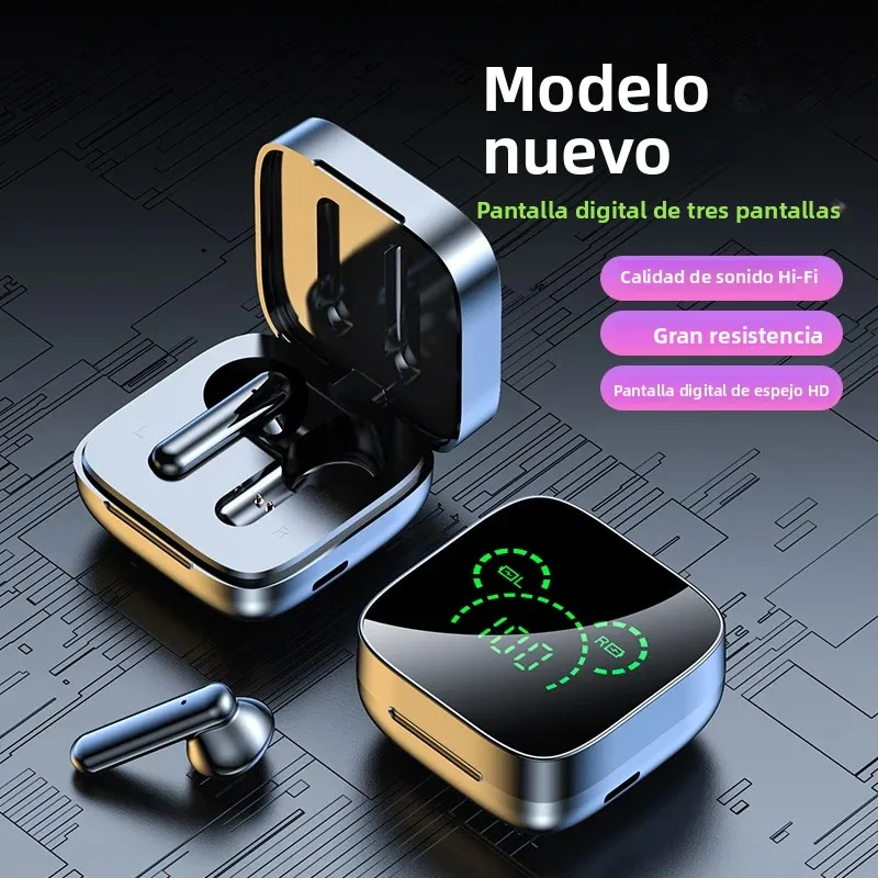 Auriculares inalámbricos Bluetooth Soleeanre, auriculares intrauditivos deportivos para juegos con micrófono para juegos y deportes