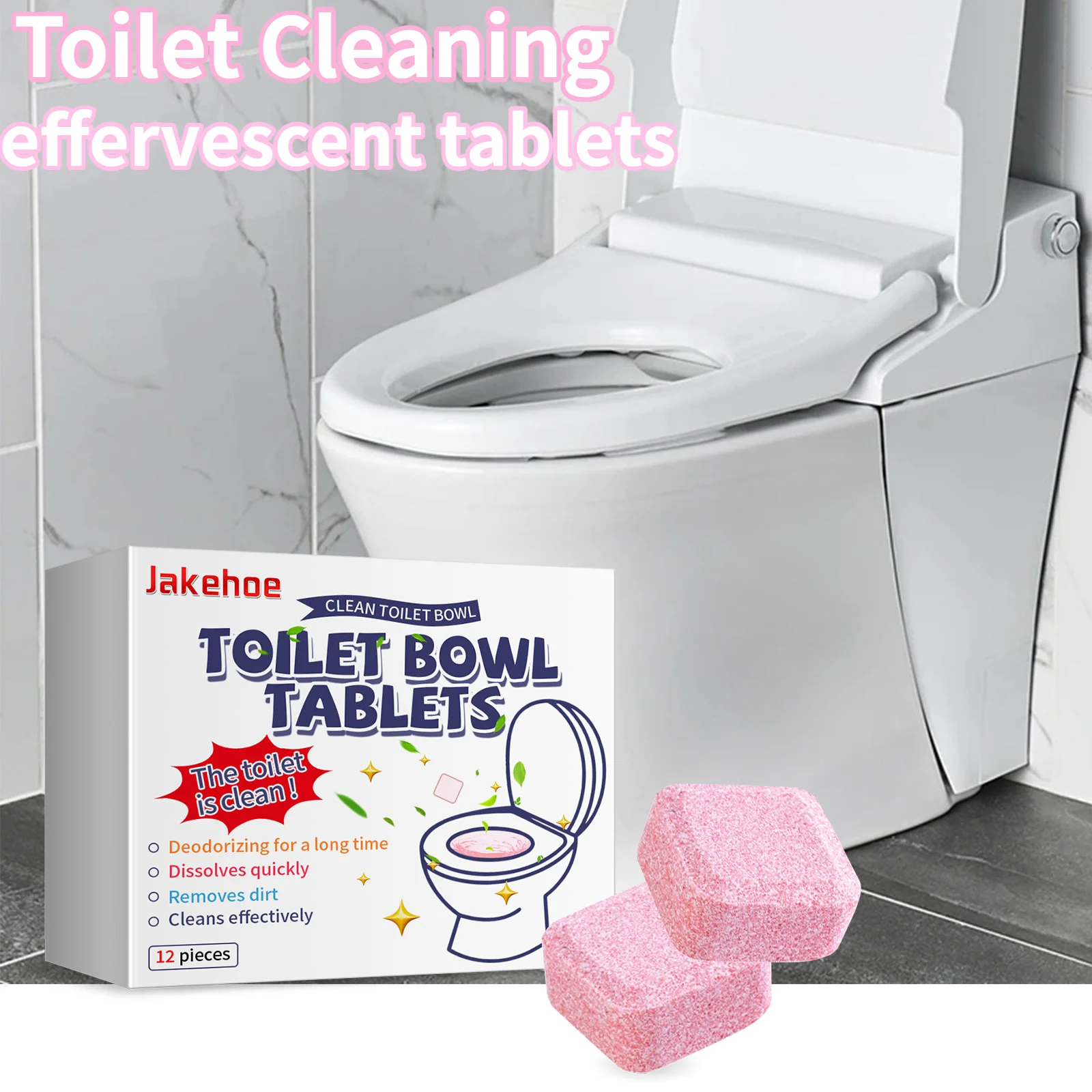 

Шипучие таблетки для унитаза Очиститель для унитазов Нежные и чистые одористые желтые пятна Брядные пятна от мочи Таблетки для чистки унитаза