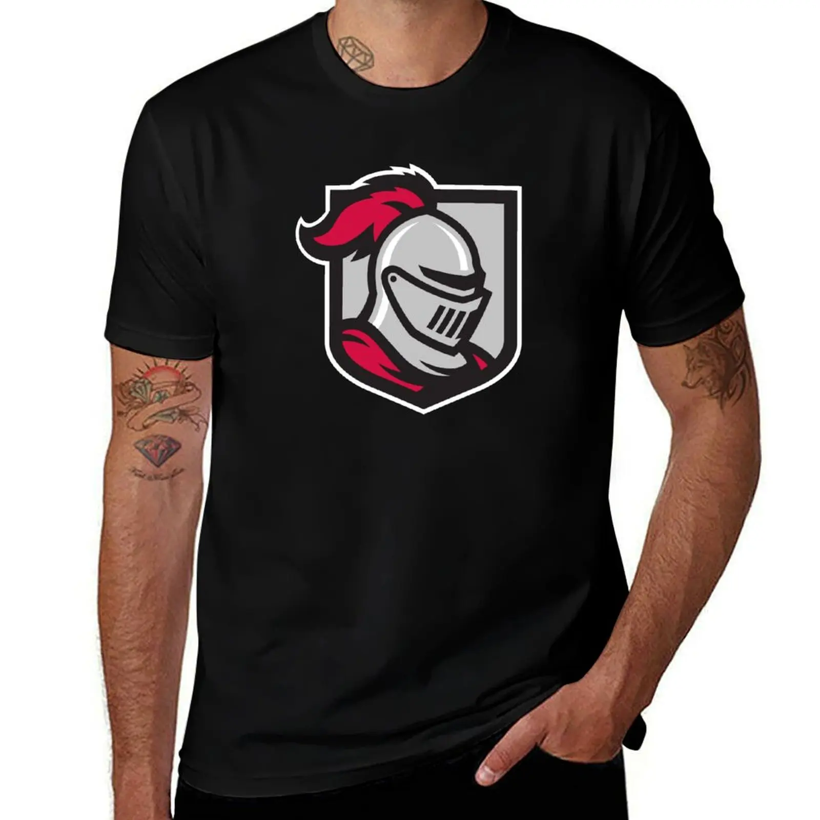 

Belmont Abbey Crusaders T-Shirt cotton t shirts high quality t shirt man cotton mens graphic t shirts T-shirt