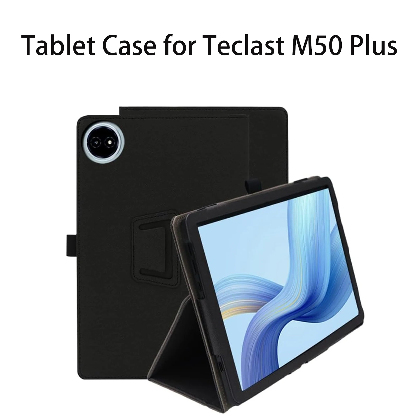 

Чехол для планшета Teclast M50 Plus, защитный чехол с функцией подставки, противоударный (материал из искусственной кожи)
