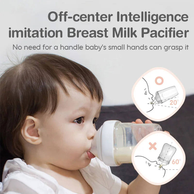 150ml/240ml Baby Bottle PPSU Anti-Colic Teeth Guard Feeding Bottle Bacteriostat Antifall Nursing Bottle Safety BPA Free