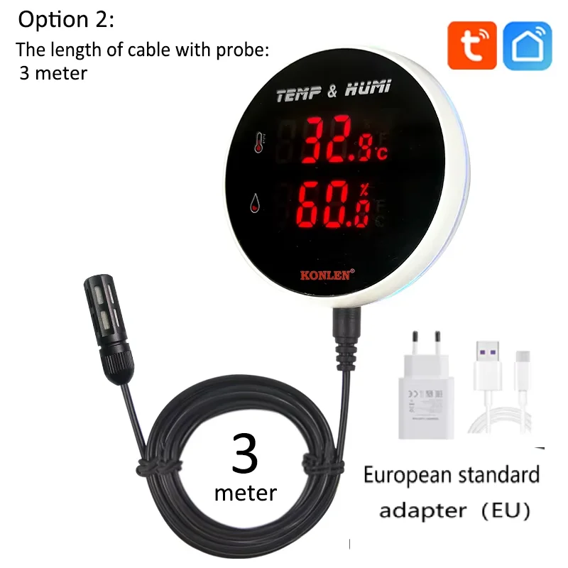 Variant: with 3 meter cable