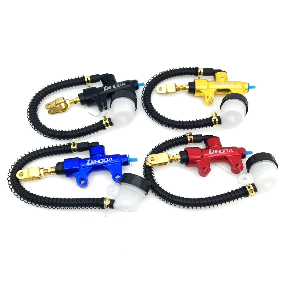 Motorcycle CNC Rear Brake Foot Hydraulic Brake Pump For Suzuki Kawasaki Honda Yamaha Refit Rear Brake Master Cylinder Pump