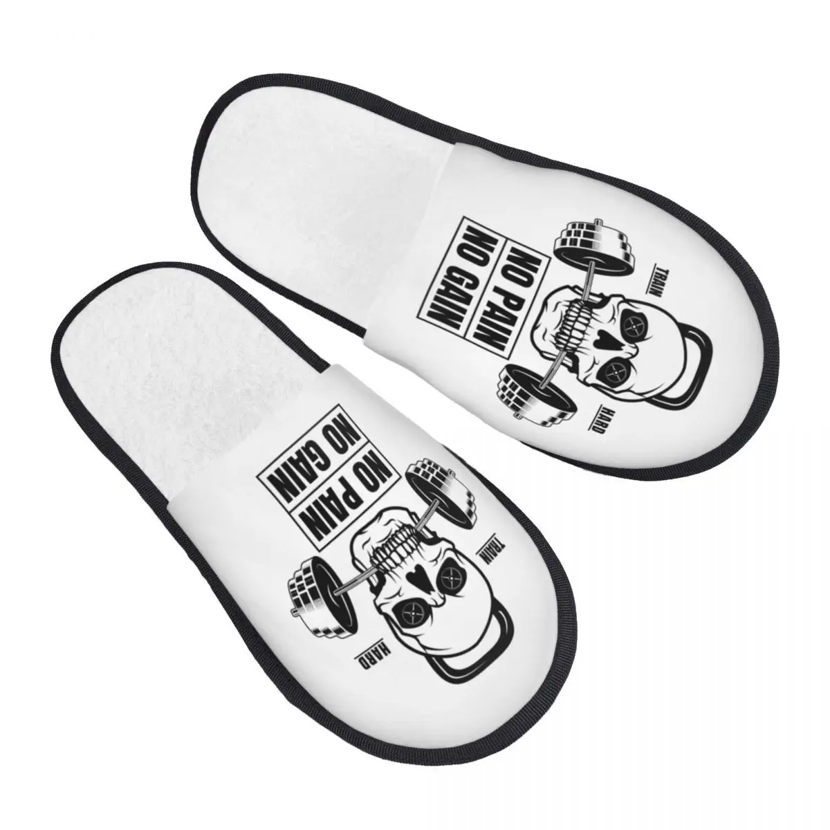 مخصص لا ألم لا ربح ضيف النعال للحمام النساء كمال الاجسام اللياقة البدنية الصالة الرياضية منزل النعال