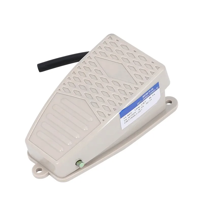 

AC 380V DC 220V SPDT Momentary Control Foot Pedal Switch EKW-5A-B for Spot Welding Machine