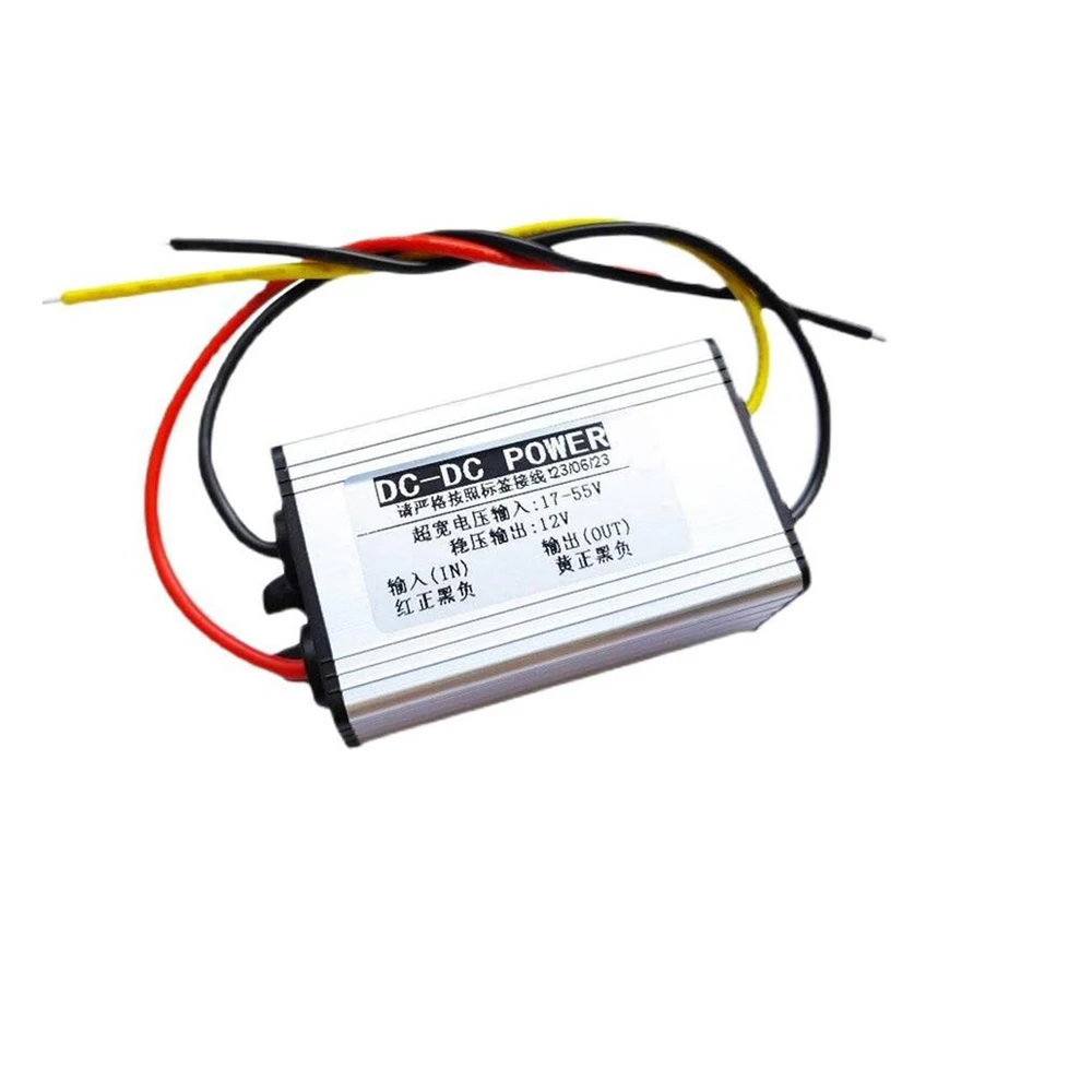 DC-DC Step Down Power Supply Module Industrial 72W 6A 17-55V to 12V Power with Regulator Overcurrent Short Circuit Protection