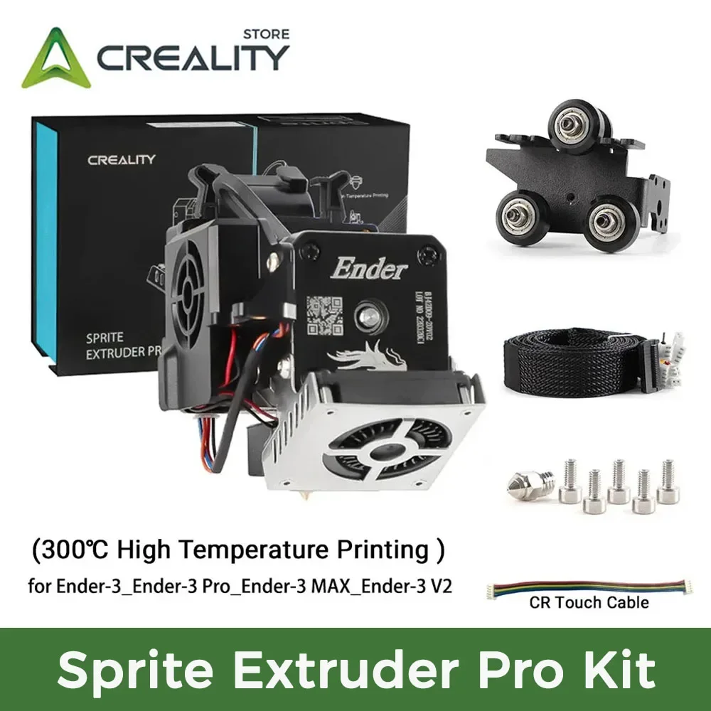 Creality Sprite Extruder Pro Kit 300 ℃   Afdrukken op hoge temperatuur 3:5:1 overbrengingsverhouding Direct Drive Extrudeer voor Ender-3/3 Pro-printer
