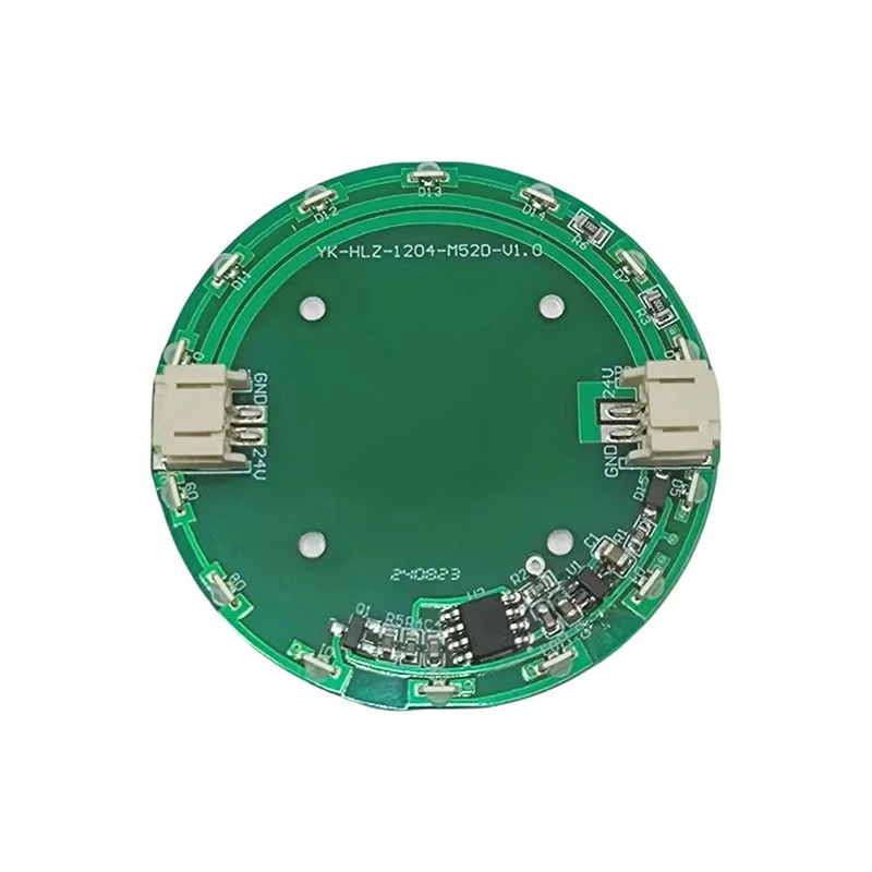 Interruptor táctil con Sensor de mesa de río, módulo emisor de luz LED, placa de módulo de controlador de anillo con Sensor de mesa táctil de río inteligente DIY