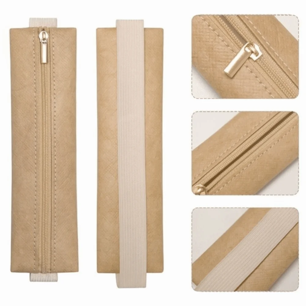 Waterproof Elastic Band Case Multi-Functional Multi-Color Detachable Pen Case Lightweight Adjustable Paper Pen Sleeve Binders