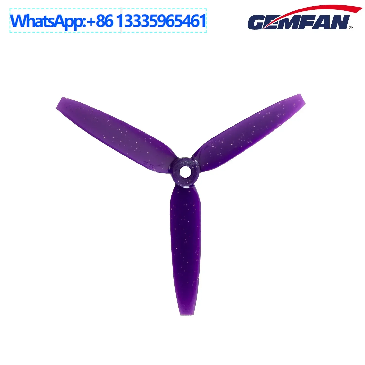 

5Pcs GEMFAN Qianfeng 513D Master Blade 5-inch racing drone four-axis FPV propeller, Huafei 2206