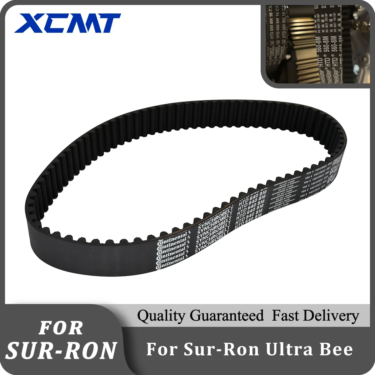 Electric Motorcycle Drive Belts Transmission Belt For Surron Ultra Bee Sur-Ron Sur Ron Enduro Dirt Pit Bike