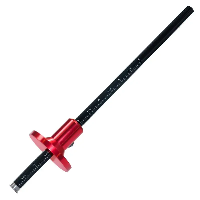 [NEWA76K!】 Wheel Marking Gauge Woodworking Scriber With Inch&Mm Scale - Parallel Line Drawing Mortise Measuring