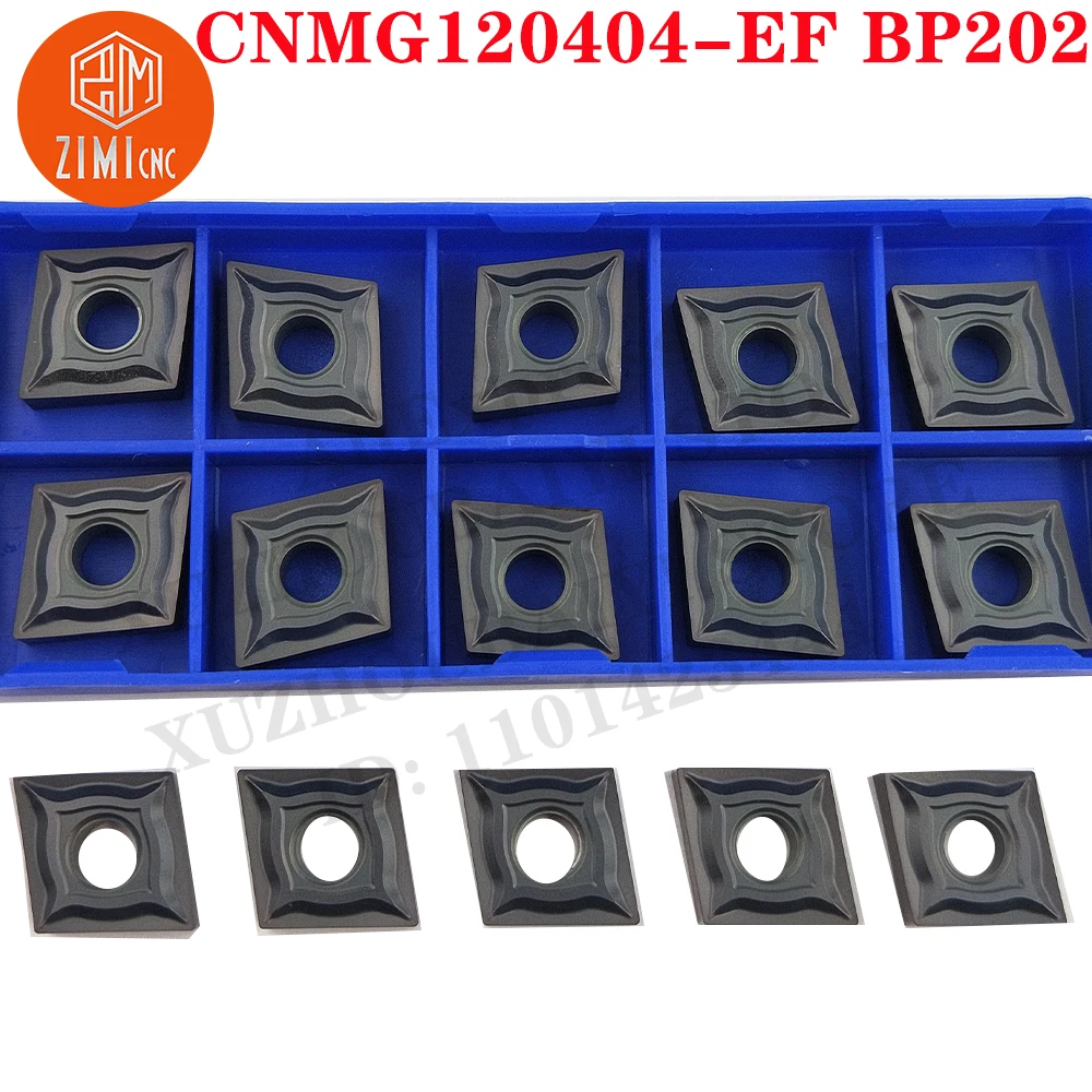 CNMG120404-EF BP202 CNMG120404-EF Carbide Inserts Turning Tools mechanical CNC Tool Cutter Lathe Blades cutting tool metal lathe