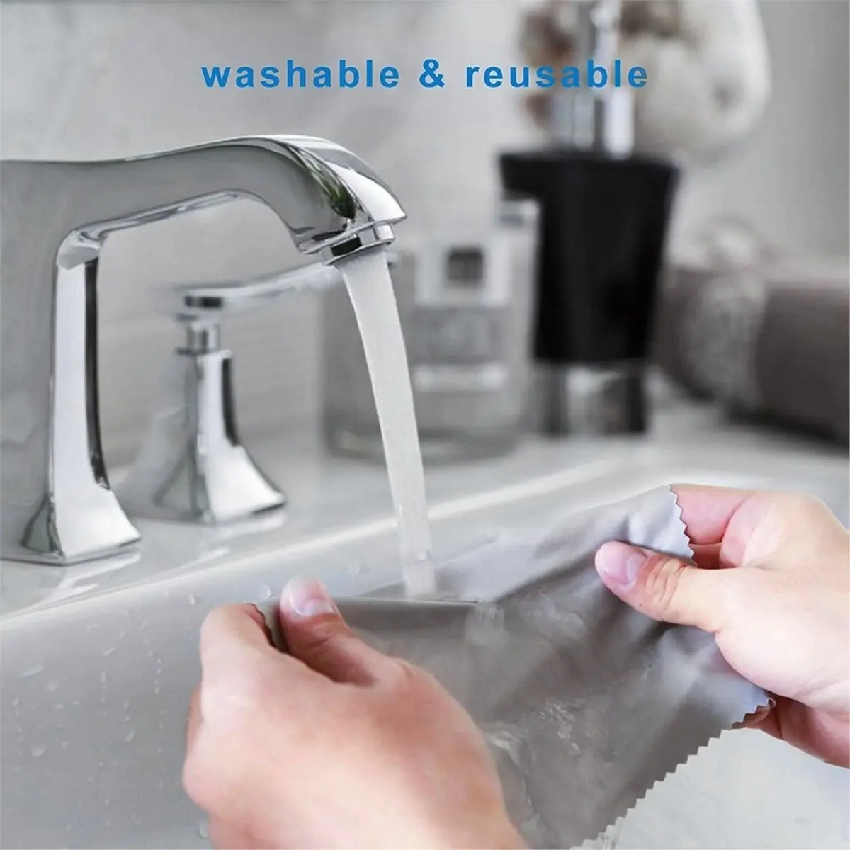 Eye Glass Clean Cloths 6x7in 20Pcs, Microfiber Cleaning Cloth for Glasses, Camera Lens, Screen, Electronics, Eyeglass