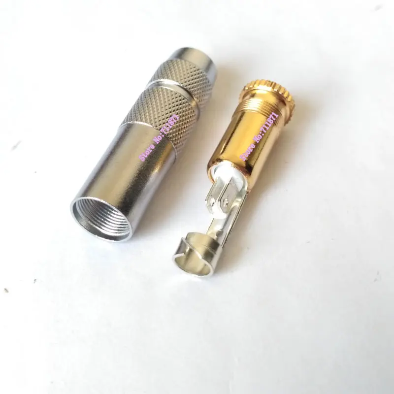 Línea de Audio 1/8 TRS 3,5mm, adaptador Jack, soldadura 3,5, conector de línea de Audio, Cable de Audio de 3,5mm, adaptador macho y hembra 3,5