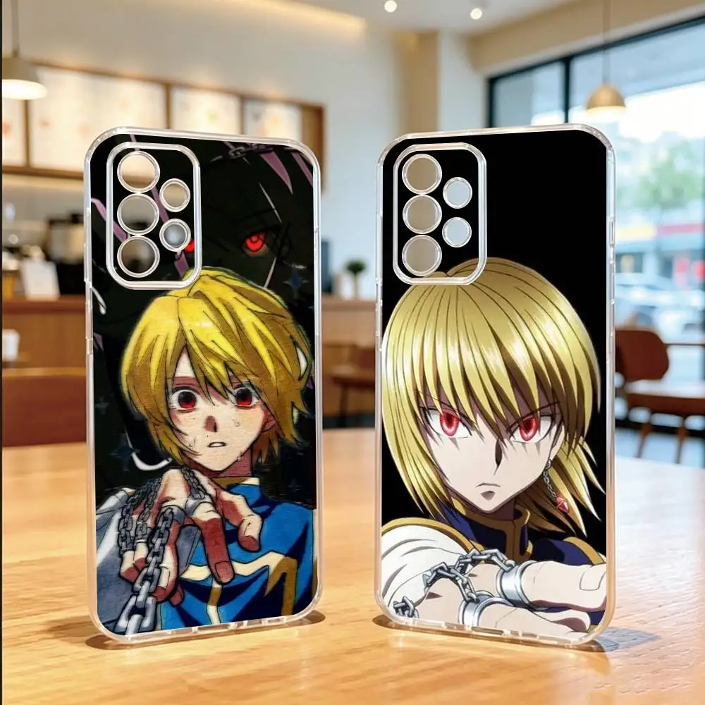 Hunter X Hunter Anime K-Kurapika  Phone Case Transparent Silicone Soft For Samsung S25,S24,S21,S22,S23,S30,Ultra,S20,Plus,Fe
