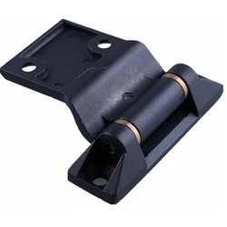 Zinc Alloy Power Cabinets Door Hinge Matte Black Gate Hinge Industrial Heavy Hinge Repair Hardware Wear-resistant Dropshipping