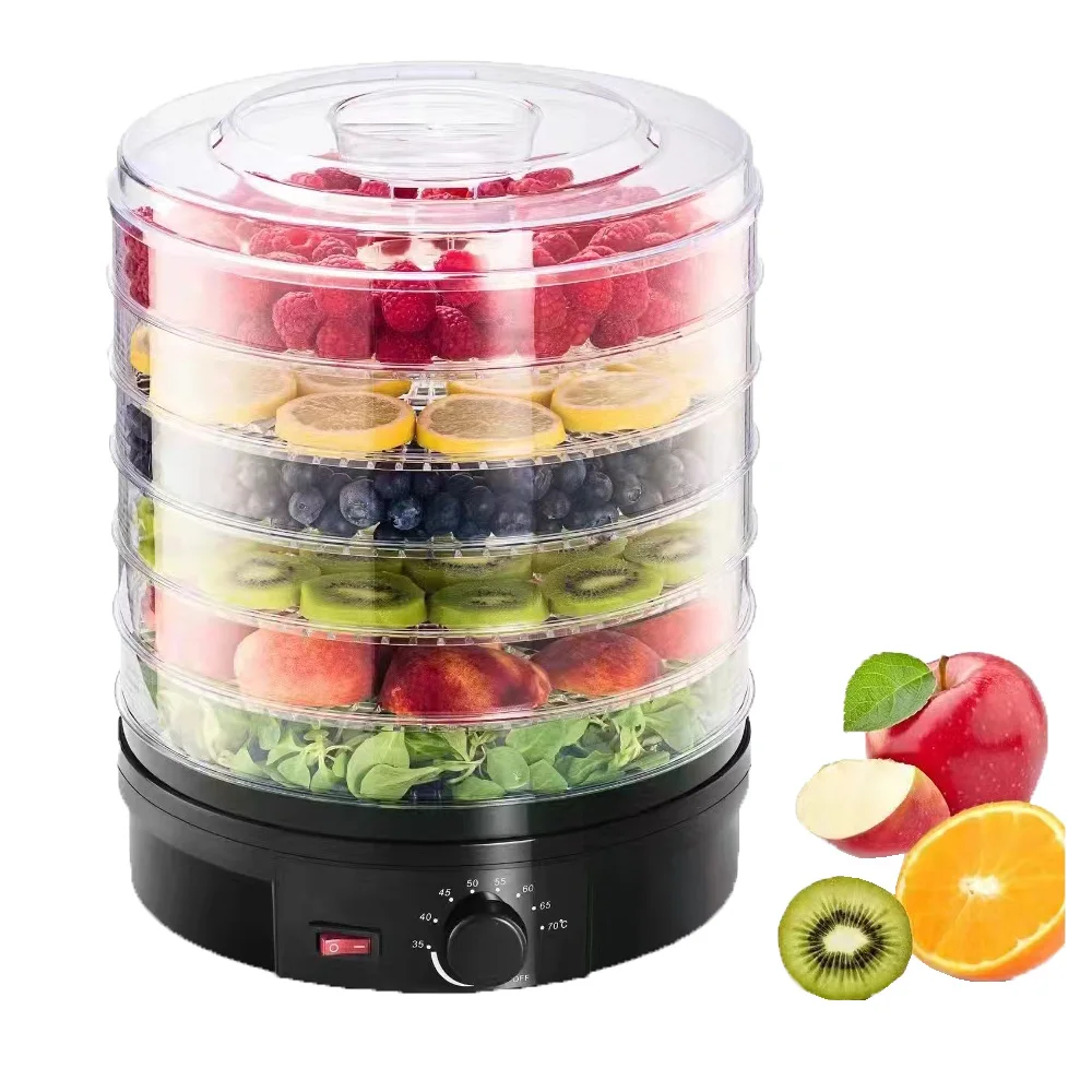 Aplicable a la secadora doméstica de frutas y verduras Secador de frutas transfronterizo Deshidratador de aperitivos Secador de aire seco de carne Amazon