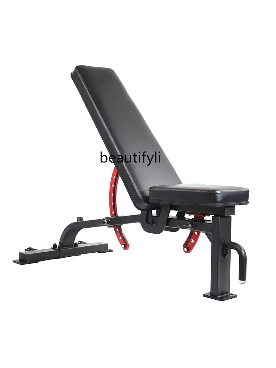 l Commercial Grade Dumbbell Stool Bench Press Stool Professional Fitness Chair Home Fitness Equipment Sit-up Board Bench Press