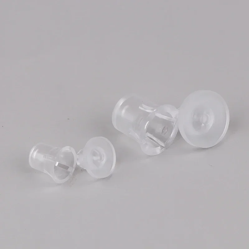 10pcs/lot PC Translucent Advertising Nail Glass Nail Bracket Invisible Plastic Screw Frosted Screw