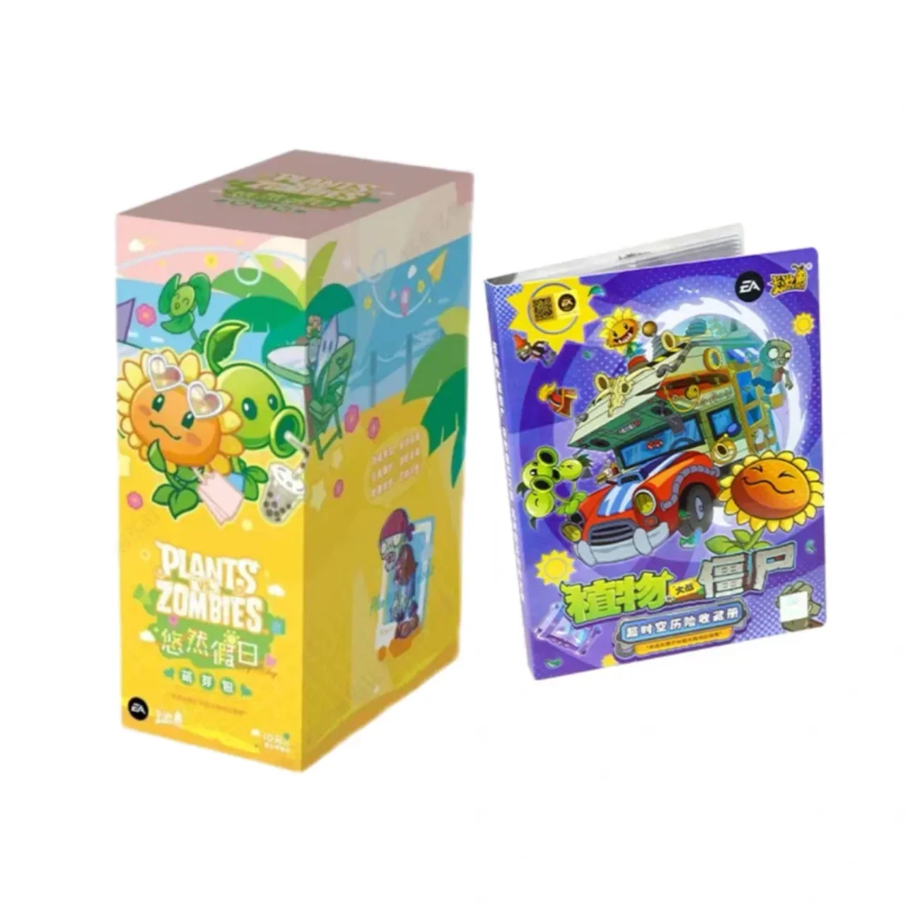KAYOU Genuine Plants Vs. Zombies Sprout Pack Leisure Holiday Collectible Trading Card Blind Box Game Character Cards Kids Gift