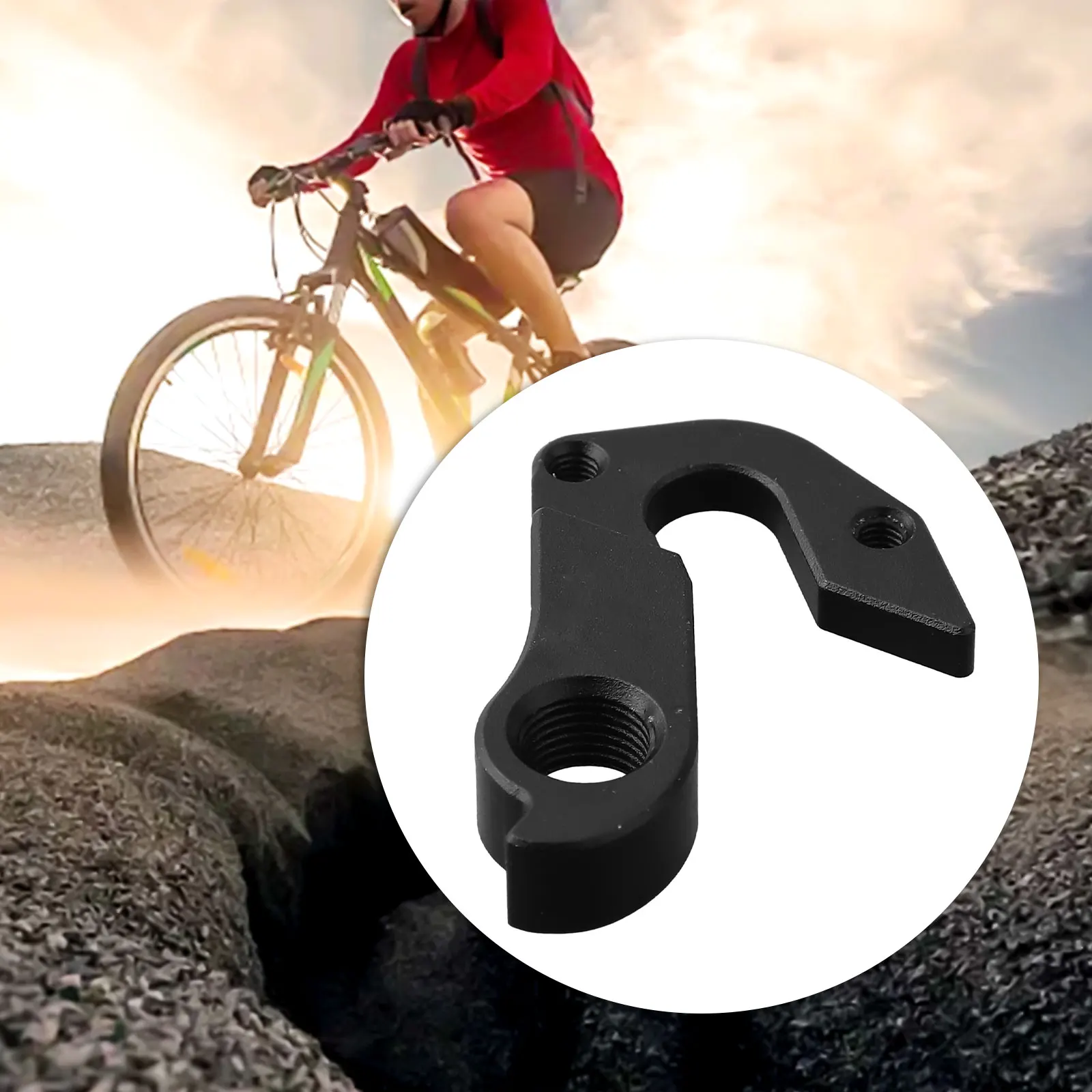 Desviador trasero de bicicleta, práctico y fácil instalación, colgador Mech para HAIBIKE Xduro Rare Gen 2 Trekking