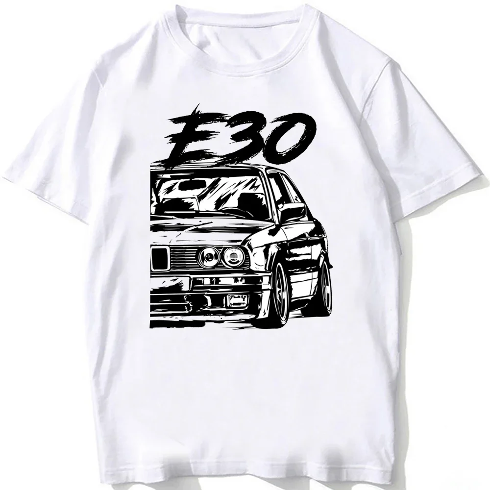 

Classic Legend Car Pattern T-Shirt Men's Summer Comfort Loose Short Sleeve Cotton Crew Neck Top Fashion Trend Men's Clothing