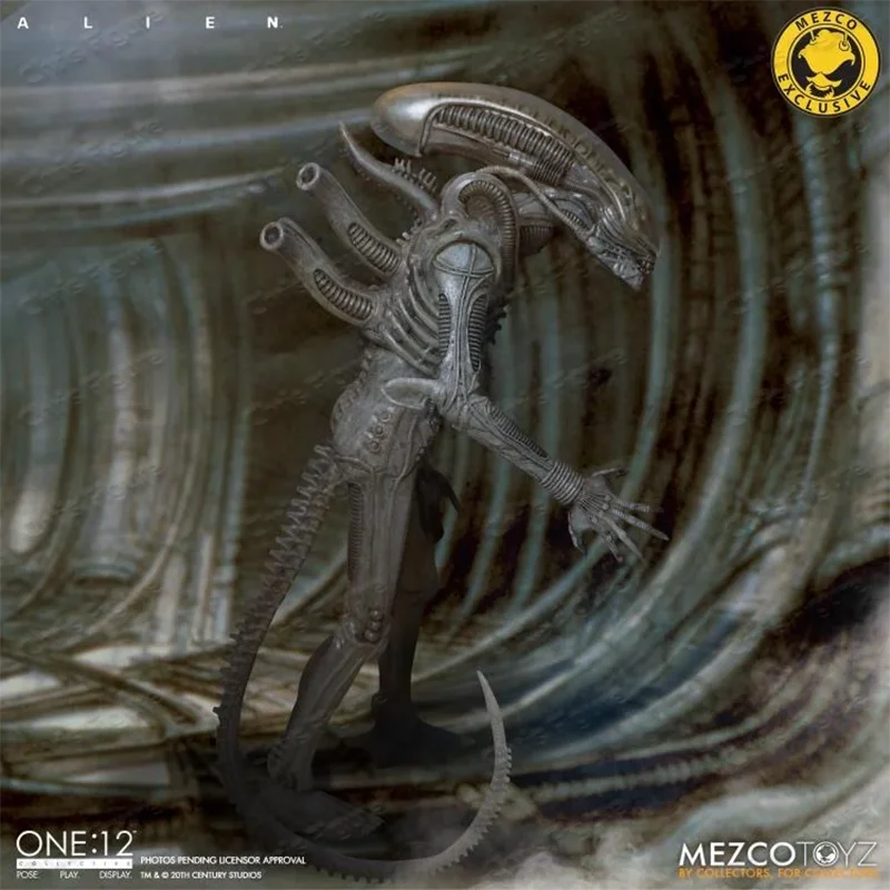 En Stock, Figura Coleccionable Original de Mezco Toyz Alien One:12, Edición Conceptual Alien, Exclusiva de Anime
