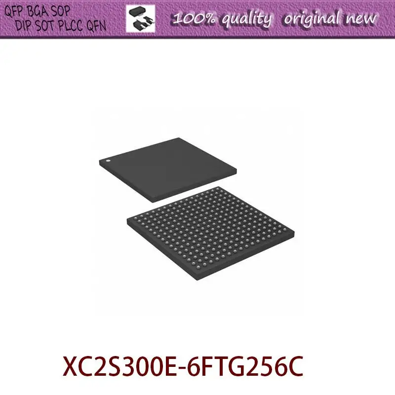 NEW     1PCS/LOT   XC2S300E-6FTG256C XC2S300 XC2S300E XC2S300E-6 XC2S300E-6FTG XC2S300E-6FTG256 FTBGA-256