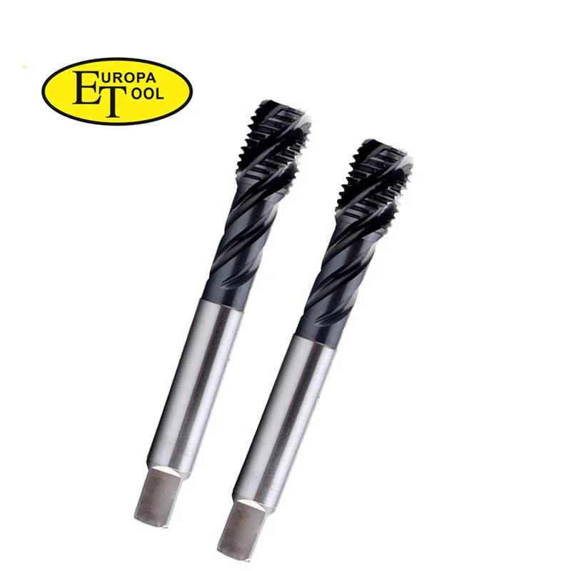 Imagem -03 - Torneira Canelada Espiral Padrão et Hss-ev Din Apontou m3 m4 m5 m6 m8 M10 M12 M14 M16 M18 Torneiras de Rosca 1pc
