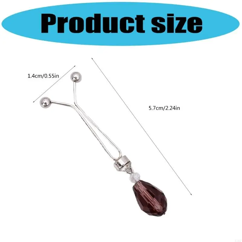 K3KF – foulard sécurisé en forme Y, épingle serrage taille pour pantalons robes, facile à utiliser