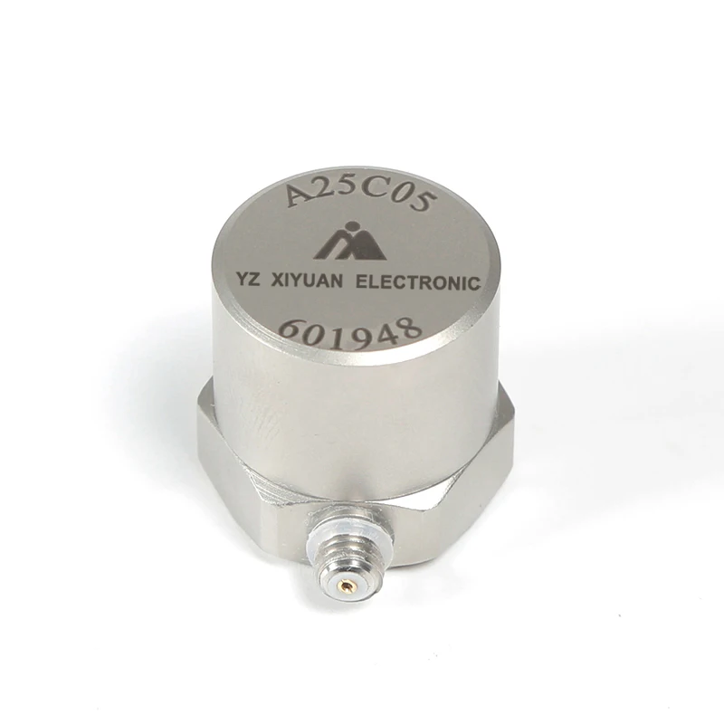 High Sensitivity Piezotronic Accelerometer(IEPE) , Industrial Accelerator Sensor For Vibration Measurement