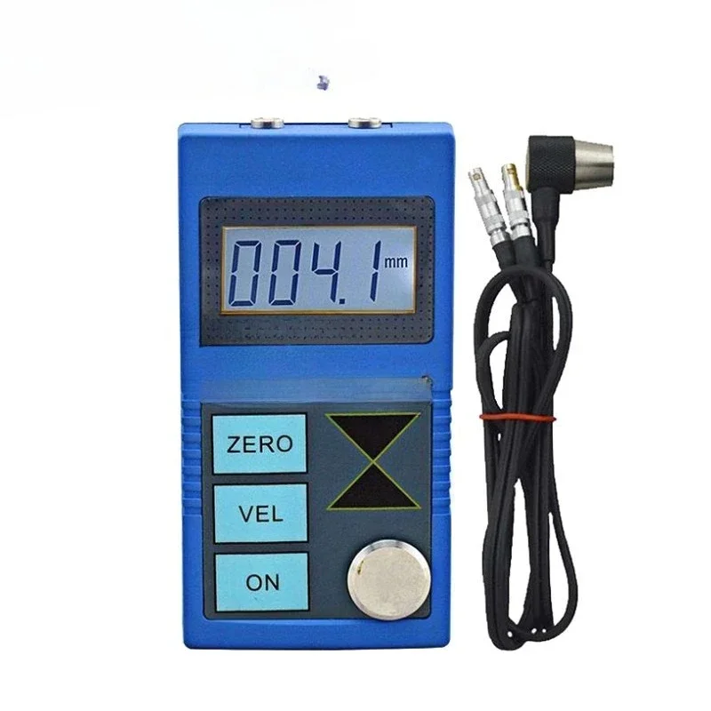 Ultrasonic thickness gauge TT130 steel plate plastic steel pipe thickness gauge