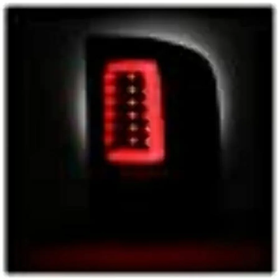 Auto 5084088 Chevy Silverado 07-13 Version 3 Light Bar LED Tail Lights Black for 2010 Model Without Dual Reverse Socket 921 Bul