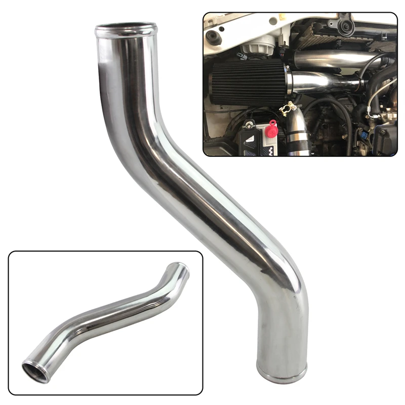 Z / S Shape Intercooler Intake Pipe Aluminum T6063  Piping Tube hose 57-63mm /2.25-2.5