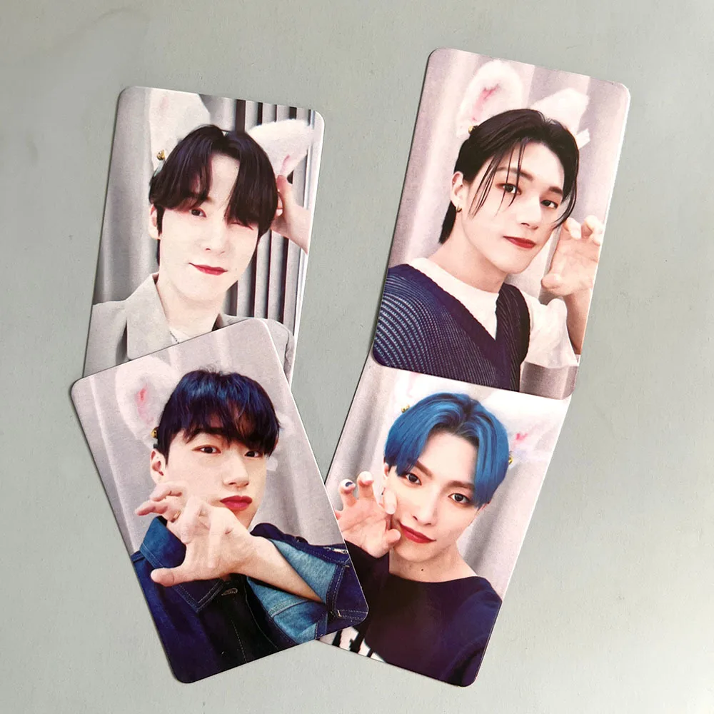 8 buah/set Idol ATEEZ seri baru HE WORLD EP.2 OUTLAW kartu Lomo kualitas tinggi HD cetakan kartu foto Seonghwa San Mani hadiah penggemar