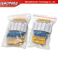 150PCS 300PCS 1/4W 1/2W 1W 2W 3W Resistance 1% Metal Film Resistor Assortment Kit Set 30Values Each 5/10PCS 1~750 1K~820K Ohm