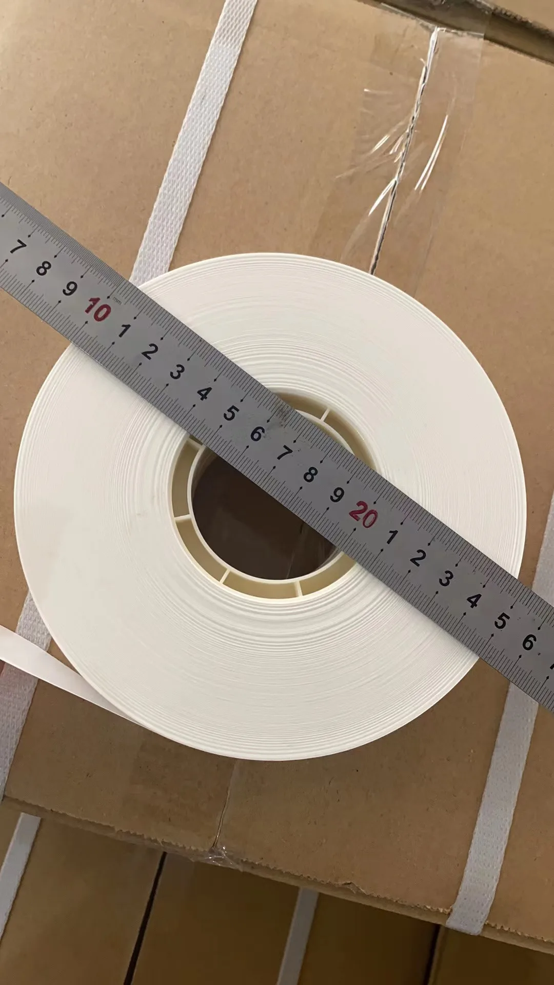 20 rolls/case Banknotes  Strapping Banding Paper Roll , Craft Paper Banding Tape width 40mm , Inner diameter 50mm