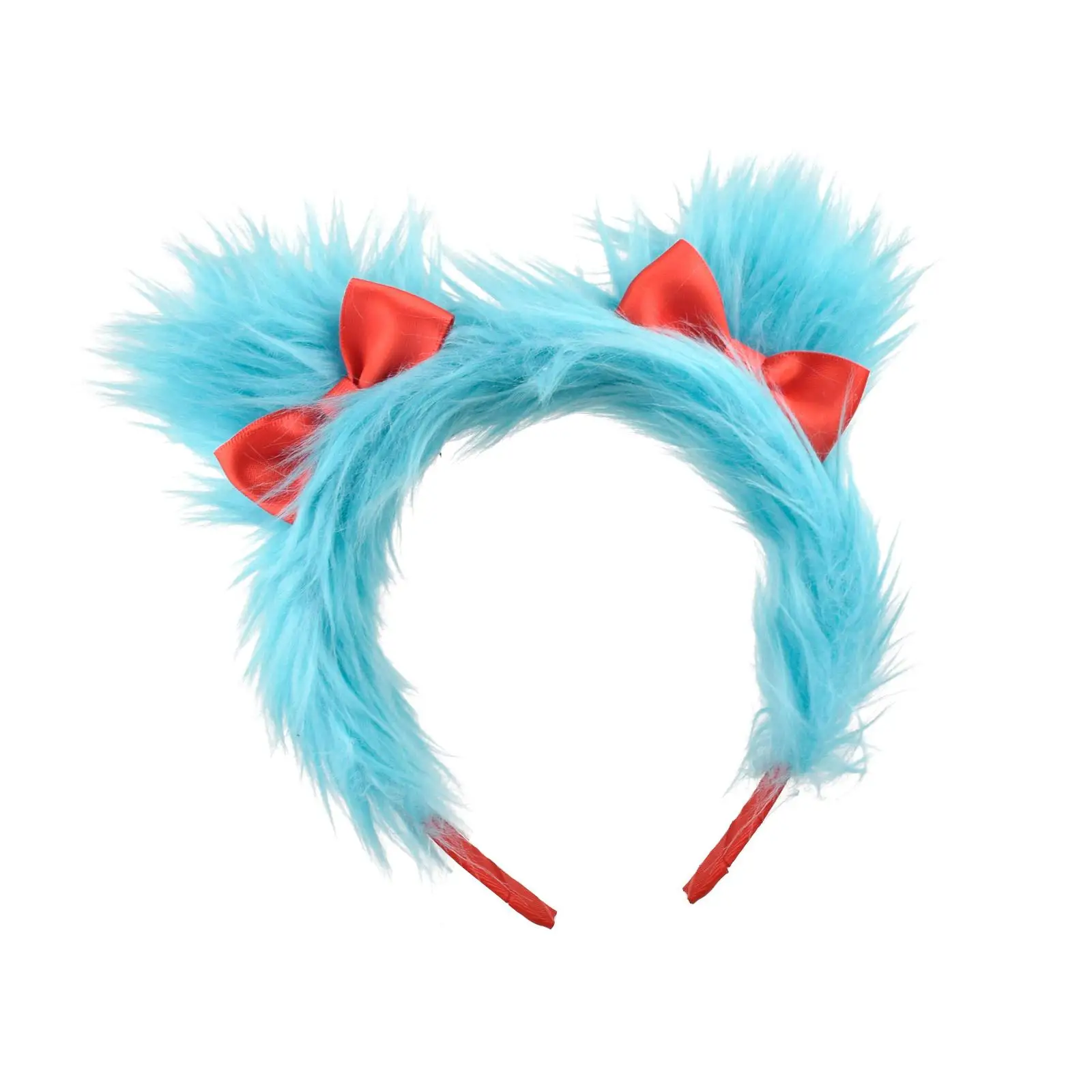 Diadema de felpa para disfraz de Cosplay, accesorios para vacaciones, Carnaval, juego de rol