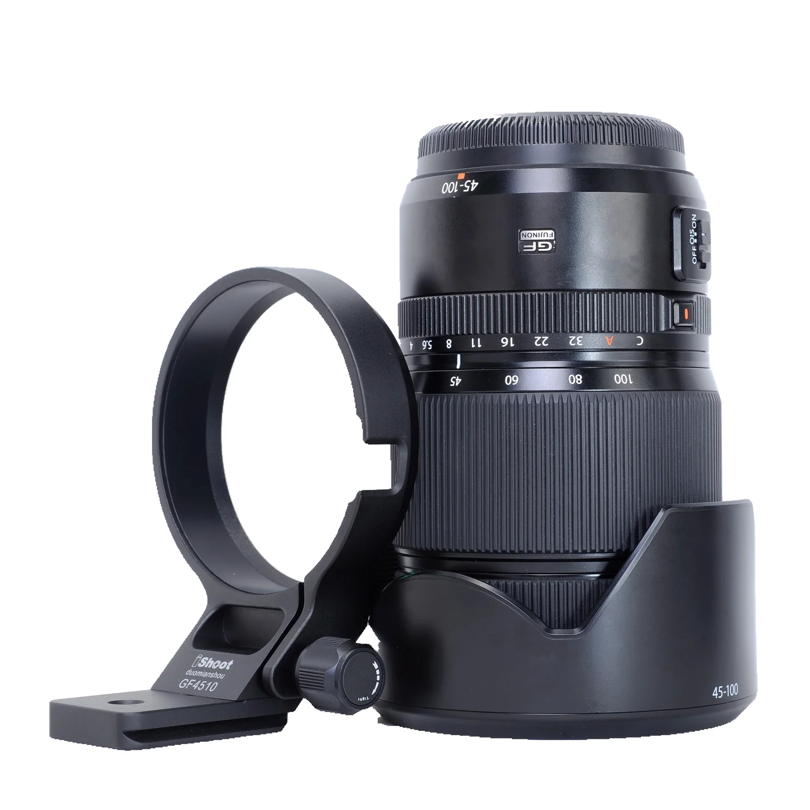 IS-GF4510 Lens Collar Tripé Anel de Montagem para Fuji, 45-100mm, F/4 R, LM, OIS, WR