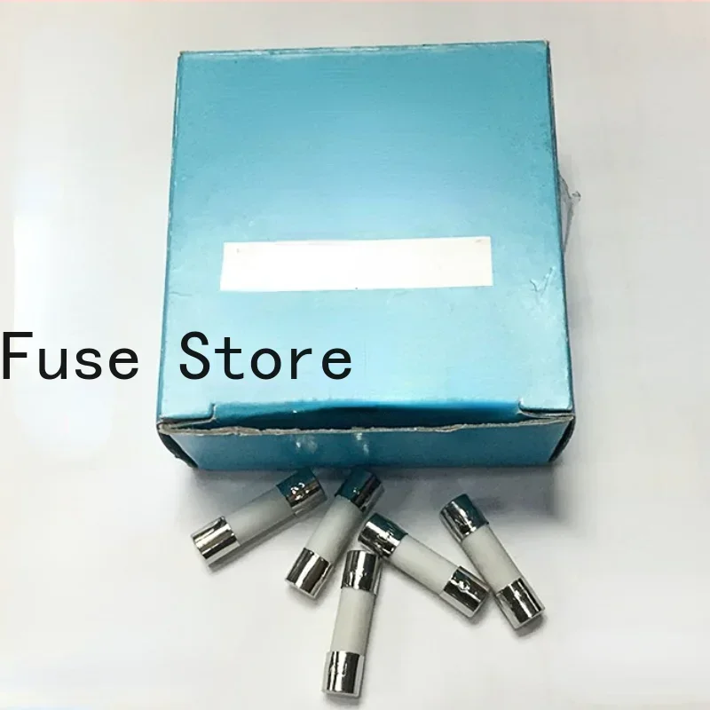

10PCS Quick-break Glass Double-hat Fuse Tube With Foot 5 * 20mm F0.1A F0.2A F0.3A F0.4A