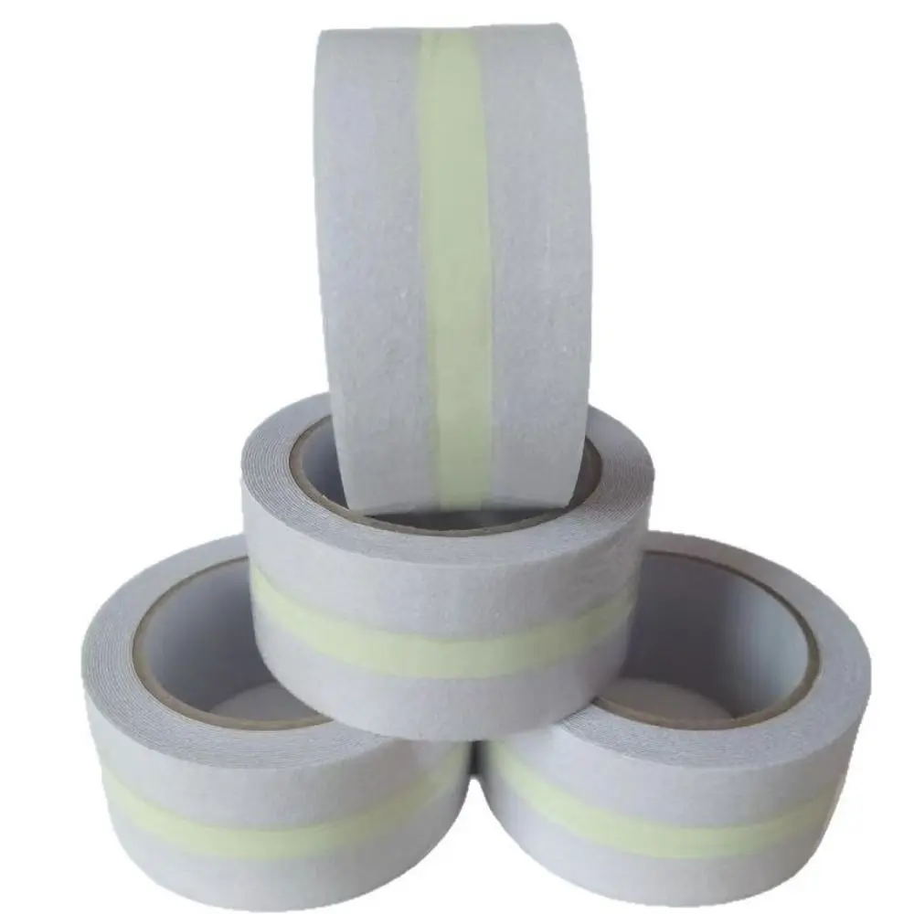 Glow in The Dark Luminous Traction Tape Green Stripe Abrasive Surface Anti Slip Grip Tape Waterproof 5CM X 5M Safety Tape