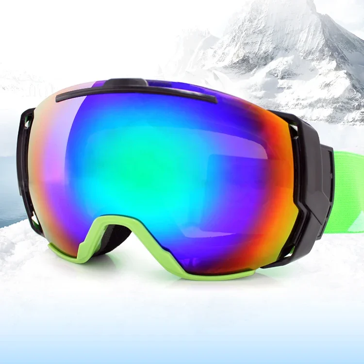 Antifog Uv400 Sports Eyewear Ski Goggle Custom Protective Sports Goggles