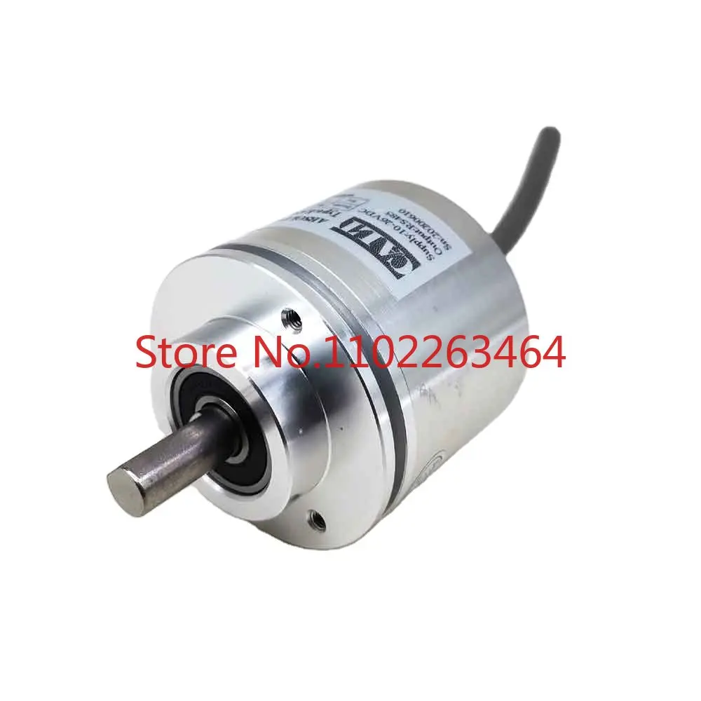 8192PPR Resolution Economical Absolute Rotary Encoder EAS60R13E10R4A 10-30V RS485 Output For Hydraulic System