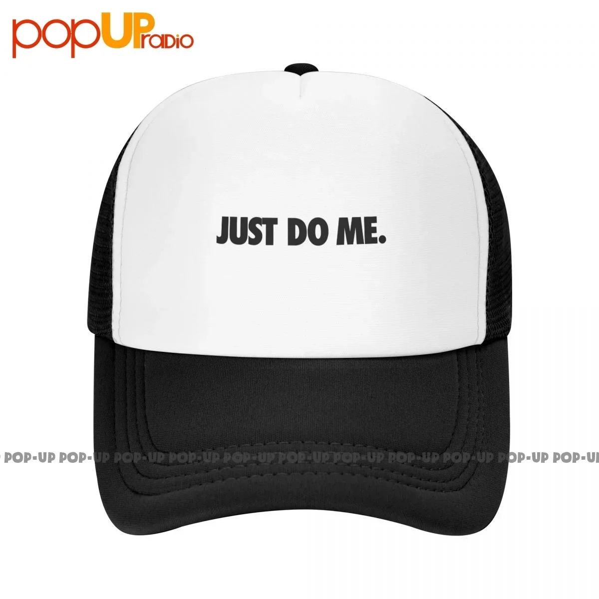 Just Do Me It Parody Gym Indiehipster Slogan Sex Baseball Cap Trucker Hats Breathable Sunscreen Splicing High Quality Print