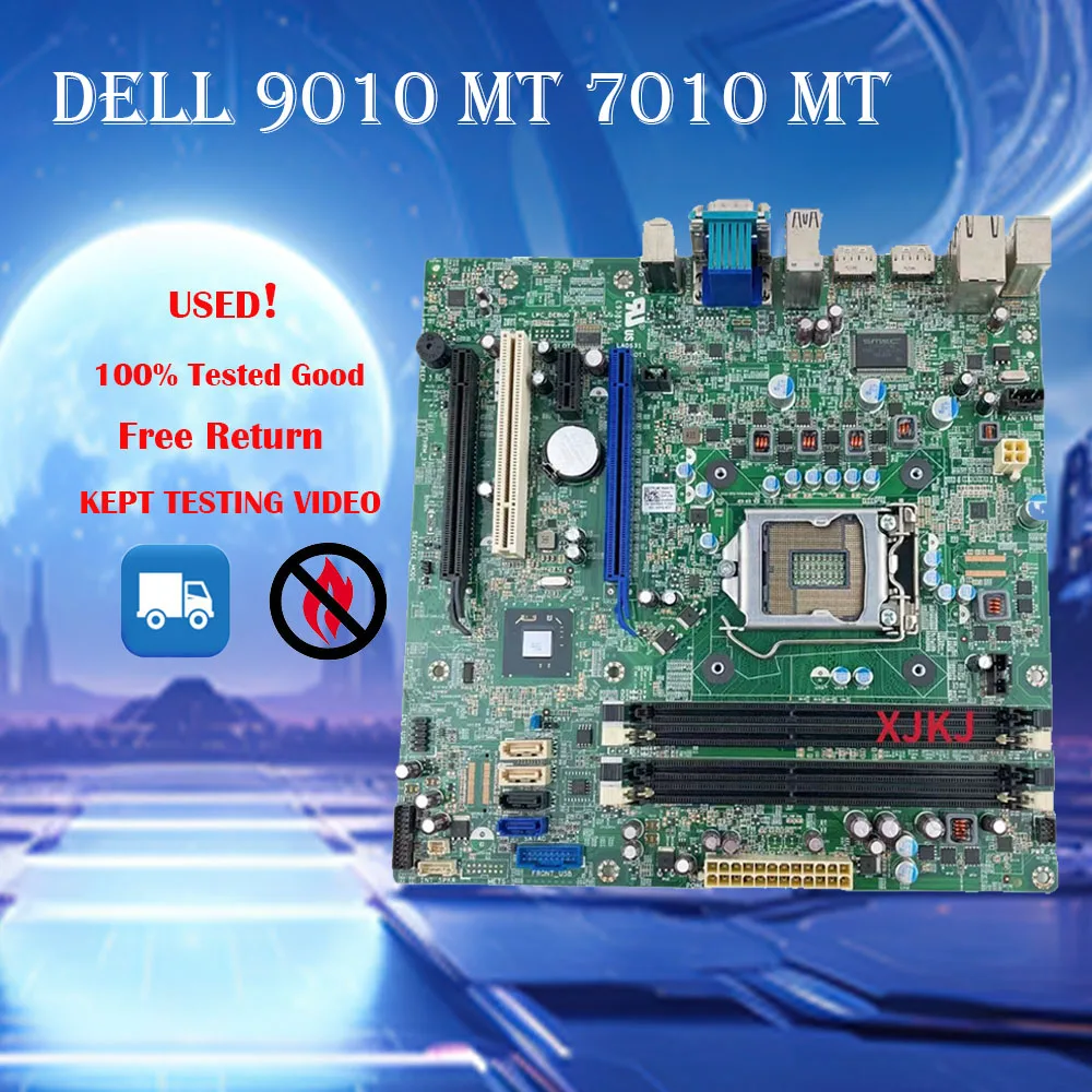 

Used for DELL 9010 MT 7010 MT Motherboard CN-03JR84 T1650 Mainboard