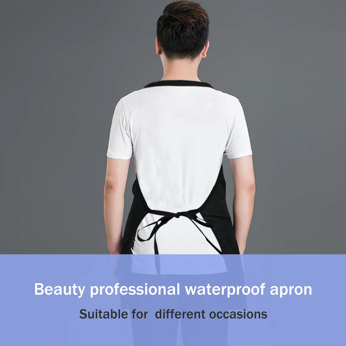 Fashion Tank Tops Women Hairdressing Smock Barbershop Apron Men Beautician Apron Kitchen Bibs Salon Aprons Hair Stylist