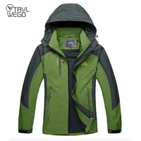 TRVLWEGO, chaqueta de otoño para hombre, abrigos para deportes al aire libre, senderismo, Camping, con capucha, resistente al viento, resistente al agua, ropa de viaje para pesca a la lluvia