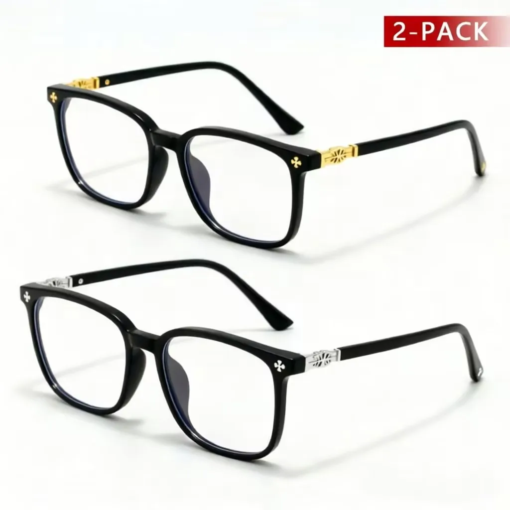1/2Pcs Anti Blue Light Glasses for Women and Men Computer/Ph