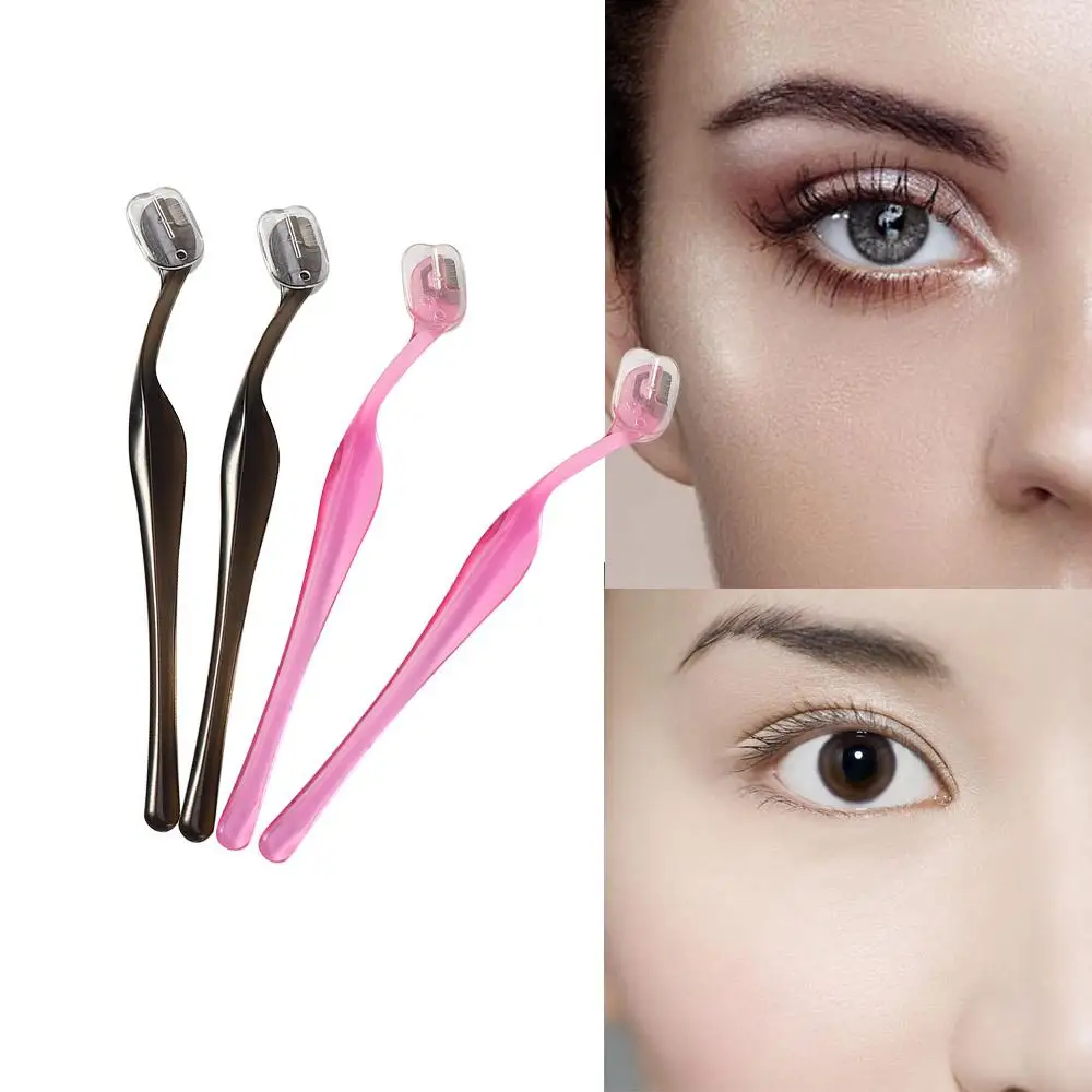 Rasoir à sourcils portable, tondeuse à sourcils, outils de maquillage, beauté, professionnel, cosmétiques, 2 pièces